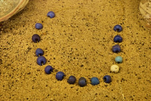 Some of the beads used to purchase Manhattan in 1626.