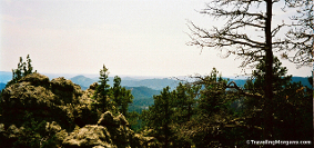 View From Little Devils Tower Trail