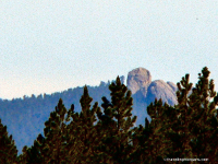 Little Devils Tower from Distance