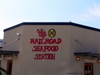 Outside of Railroad Seafood Station