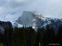 Half Dome Rock Yosemite NP.