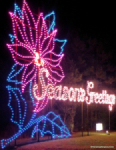 Christmas Lights at James Island Park, Charleston SC