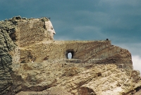 Crazy Horse Monument from the road 2002