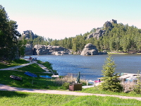Sylvan Lake Rocks