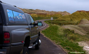 Our Truck at Yellow Mounds.