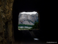 Iron Mountain Road Tunnel Framing Mt Rushmore