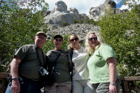 Mt Rushmore with Family